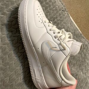 Nike Airforce 1s! Worn 3/4 times. Almost brand new. always had crease guards!